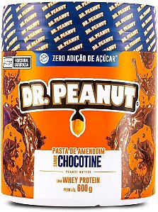 PASTA DE AMENDOIM DR.PEANUT CHOCOTINE 600G