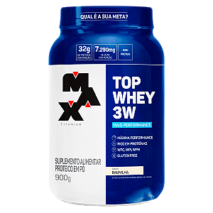 TOP WHEY 3W + PERFOR MAX TITANIUM 900G