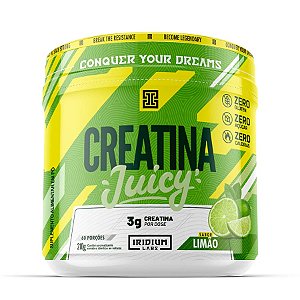CREATINA JUICY IRIDIUM LIMAO 210G