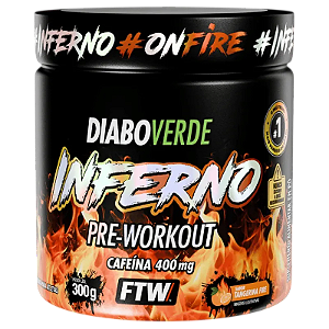DIABO VERDE PRE WORKOUT INFERNO FTW TANGERINA 300G