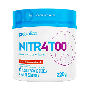 NITR4T00 PROBIOTICA BETERRAB/LARANJ 220G PRE TREINO