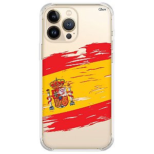 Capinha Anti Shock Personalizada - Espanha Bandeira