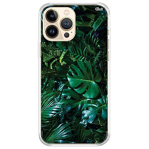 Capa Case Capinha Compatível Personalizada - Folhagem Tropical Verde