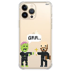 Capa Case Capinha Compatível Personalizada - Geek Zombie Pixel