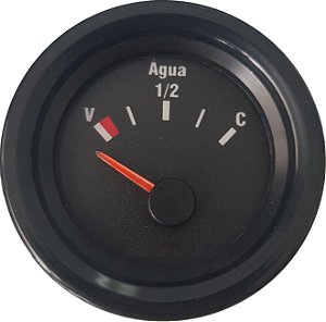 Nível da Água 52mm - Preto 12V - Náutico