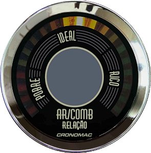 Hallmeter 52mm Fusca Bege | Cronomac