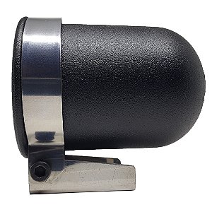 Copo Metal Preto Presilha e Base Inox 60mm