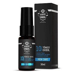 Tônico Oxidil Para Crescer Barba E Cabelo Force Men 30ml