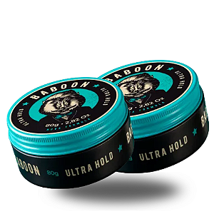 Pomada Baboon Ultra Hold Com Efeito Brilho Para Homem 80g