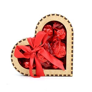 Coração de chocolate Viermom