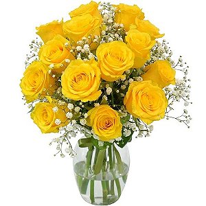 Elegância das Rosas Amarelas