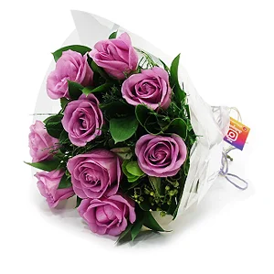 Eterna Admiração – Buquê de Rosas Lilás