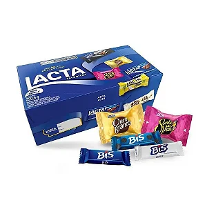 Caixa de Bombons Variedades Chocolate Lacta 250G