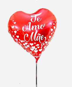 Balão Metalizado Te Amo Mãe