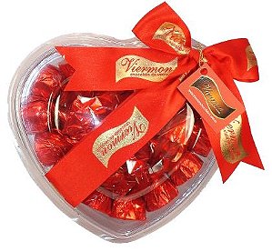 Coração de Chocolate ao Leite Crocante