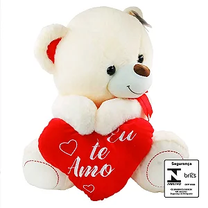 Urso de Pelúcia Eu Te Amo