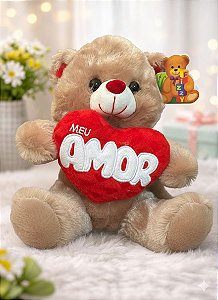 Urso de Pelúcia "Meu Amor"