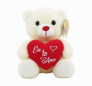 Urso de Pelúcia "Eu Te Amo"