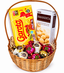 Cesta Mimo de Chocolate