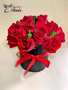 Luxuoso Box de Rosas Vermelhas