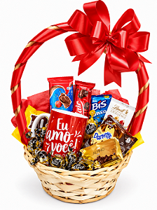 Cesta de Chocolate "Surprise !"