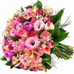 Luxuoso Buquê de 24 Flores Nobres