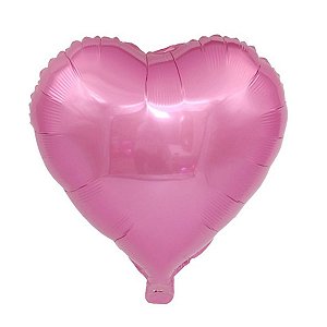 Balão de Balão metalizado rosa G