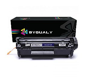 TONER COMPATÍVEL COM HP Q2612A 2612A 12A - 1010 - 1012 - 1015 - 1018 - 1020 - 1022 - 3015 - 3030 - 3050 - BYQUALY