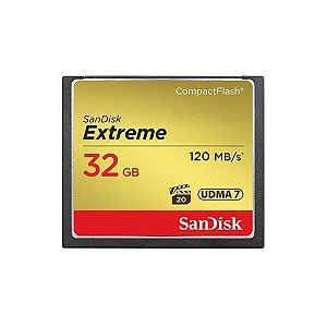 MEM SANDISK CF *32GB SDCFXSB EXTRE 120MB