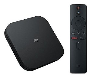 TV Box Xiaomi Mi Box S Ultra HD 4K HDMI/USB/Wi-Fi - Bivolt