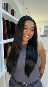 Lace Front Fibra Premium Gogo Girl GL 100 Preta