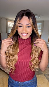 Peruca Lace Front Cabelo Humano Kate 22”