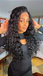 Peruca Lace Front Cabelo Humano Cacheado Isabela Lux