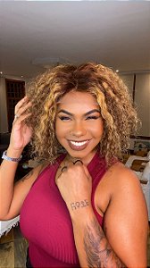 Peruca Lace 4x4 Cabelo Humano Donna Mechas