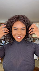Peruca Lace 4x4 Cabelo Cacheado Juliane