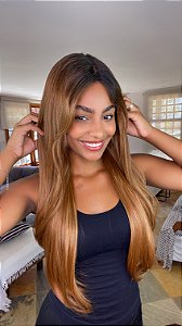 Peruca lace front fibra futura premium Sidney 27/30