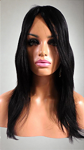 Peruca silk top Judeu kosher 1b- COD 0471