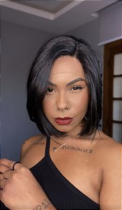 Lace Front HD Fibra Premium Virgo Preto 1B