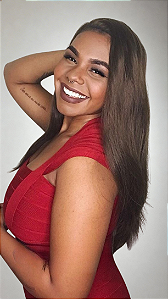 Peruca half wig cabelo humano modelo kosher