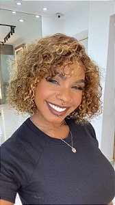 Peruca Miolo Lace Cabelo Humano July Lux Loira 4/30