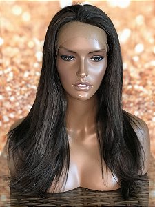 Peruca lace front cabelo humano Alisa