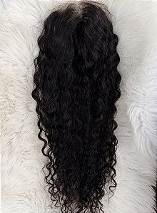 Toupee- Topo 1 capilar cabelo humano realista cacheado loose