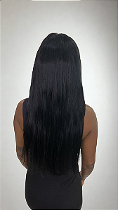 Peruca Lace Front Cabelo Humano Violet 26