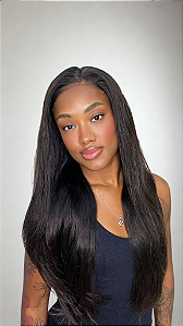 Peruca Lace Front Cabelo Humano Kipa 26