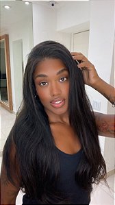 Peruca Lace Front Cabelo Humano Brisa 26