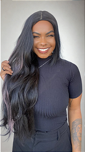 Peruca Fibra futura Kendal mechas gold Rose 461