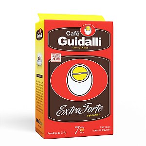 Café Guidalli Extra Forte 250g. Preço para pedido de 3 kgs.