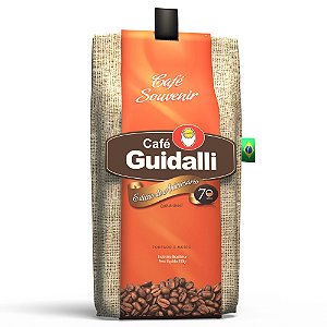 Café Guidalli Souvenir 250g. Preço para pedido de 5 kgs. Ganhe uma xícara pequena.