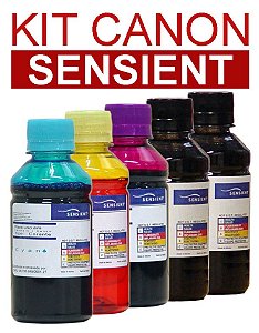 Tinta Sensient para Impressoras Canon MG-5210 MX-721 IX-6810 MX-5610 IP-4810 IP-7210 IX-6510