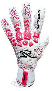 Luva de Goleiro Atlas Branco/Rosa